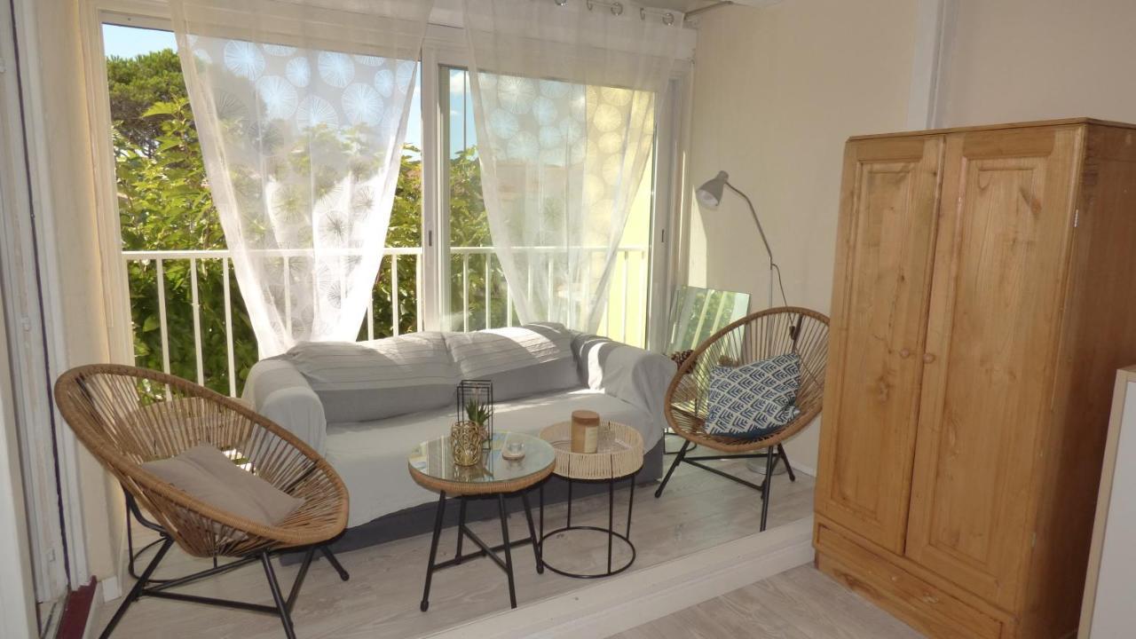 Charmant T2, Cabine, Parking, Les Balcons De La Mediterranee, Narbonne Plage Exterior photo